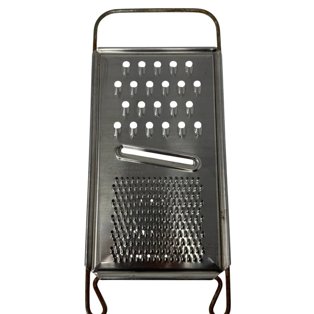 Retro‎ Stainless Steel Flat Graters Kitchen Tool Set Made In Sweden